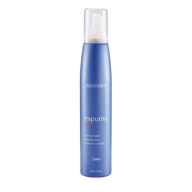 RISFORT ESPUMA DE COR PRATA 200ML RISFORT ESPUMA DE COR PRATA 200ML