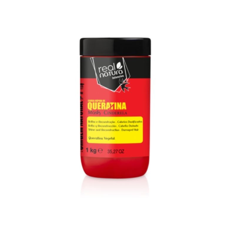 REAL NATURA MÁSCARA CINDERELA CARGA RÁPIDA DE QUERATINA 1KG REAL NATURA MÁSCARA CINDERELA CARGA RÁPIDA DE QUERATINA 1KG