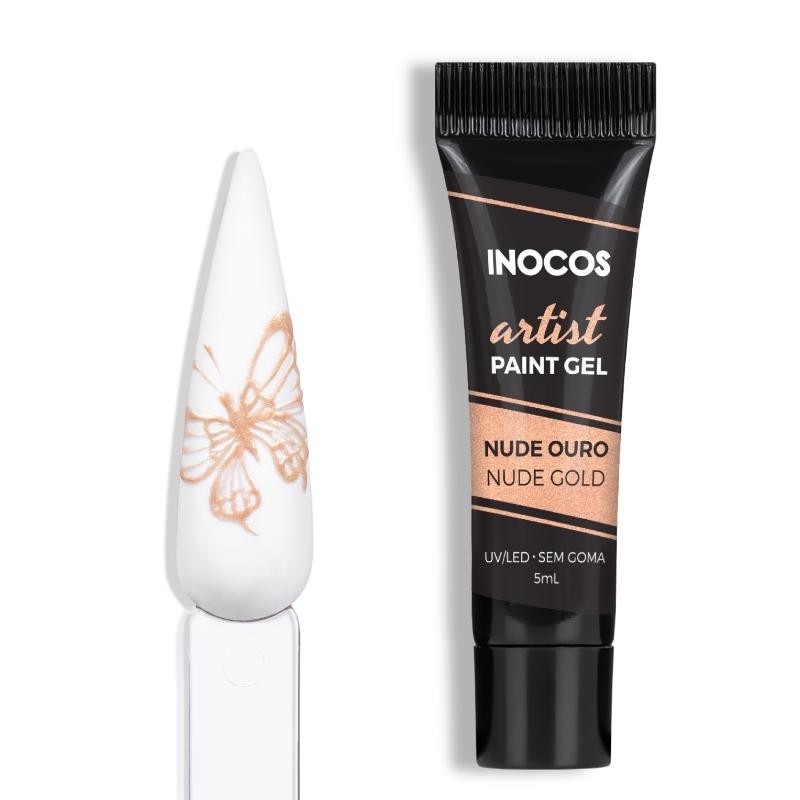 INOCOS PAINT GEL ARTIST NUDE OURO INOCOS PAINT GEL ARTIST NUDE OURO