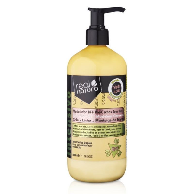 REAL NATURA MODELADOR BFF PRO-CACHOS SEM NÓS REAL NATURA MODELADOR BFF PRO-CACHOS SEM NÓS