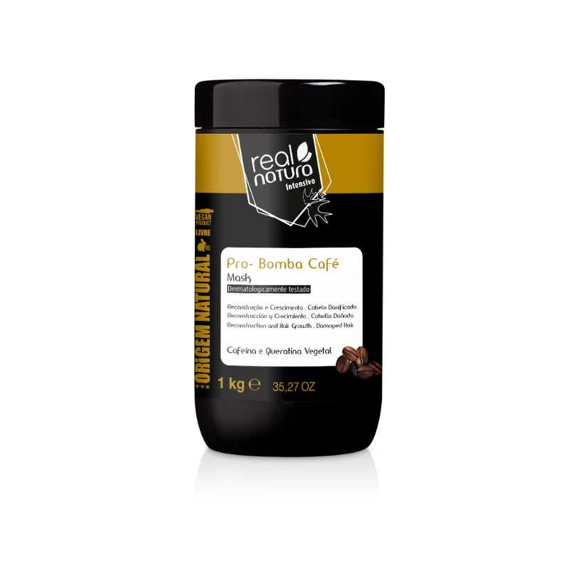 REAL NATURA MÁSCARA SEM SAL PRO-REPARAÇÃO BOMBA CAFÉ 1KG REAL NATURA MÁSCARA SEM SAL PRO-REPARAÇÃO BOMBA CAFÉ 1KG