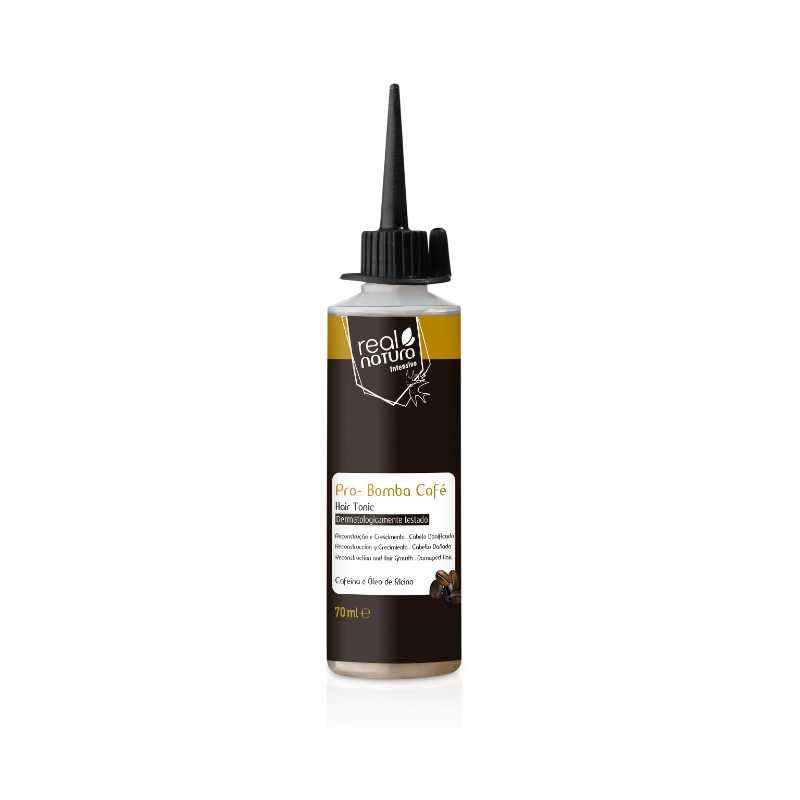 REAL NATURA TONICO SEM SAL PRO-REPARAÇÃO BOMBA CAFÉ 70ML REAL NATURA TONICO SEM SAL PRO-REPARAÇÃO BOMBA CAFÉ 70ML