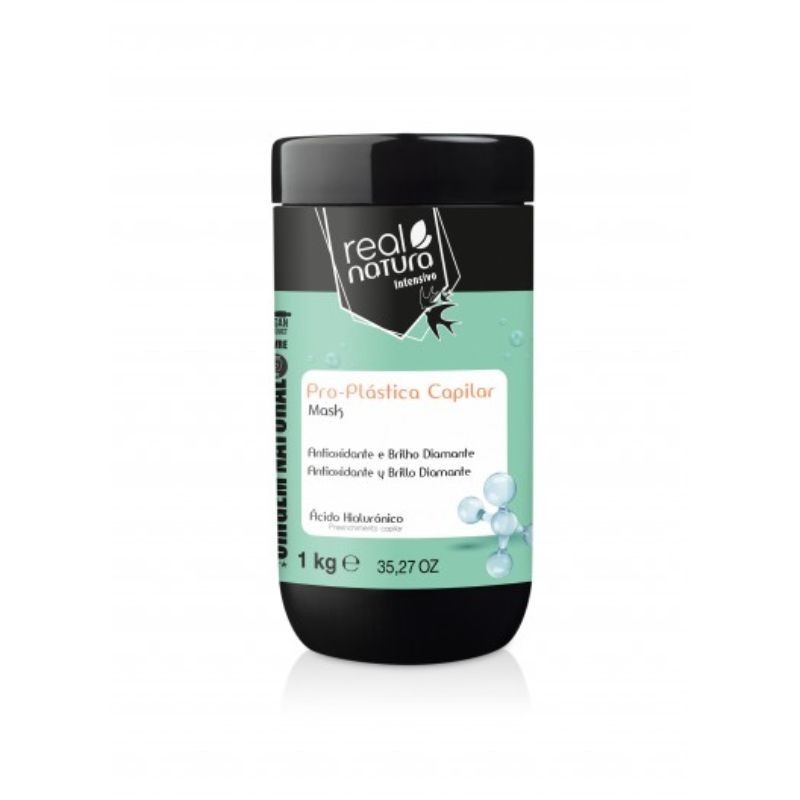 REAL NATURA MÁSCARA SEM SAL PRO-PLÁSTICA CAPILAR 1KG REAL NATURA MÁSCARA SEM SAL PRO-PLÁSTICA CAPILAR 1KG