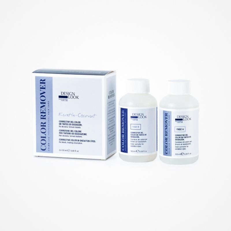 DESIGN LOOK CORRECTOR DE COR DE TINTA E OXIDAÇÃO COR REMOVEDOR 2*100ML DESIGN LOOK CORRECTOR DE COR DE TINTA E OXIDAÇÃO COR REMOVEDOR 2*100ML
