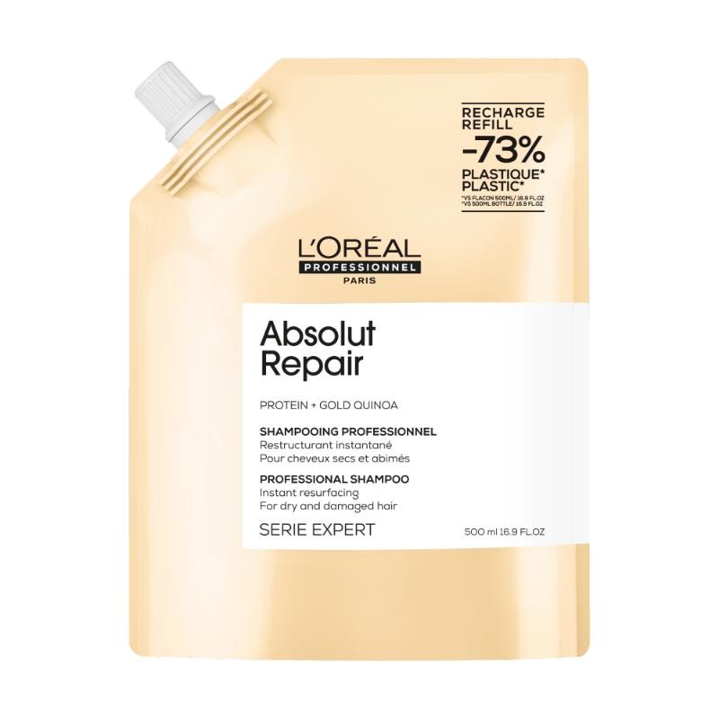 SERIE EXPERT ABSOLUT REPAIR REFILL- SHAMPOO ABSOLUT REPAIR 500ML SERIE EXPERT ABSOLUT REPAIR REFILL- SHAMPOO ABSOLUT REPAIR 500ML